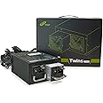 FSP Twins Pro ATX PS2 1+1 Dual Module 500W Certified Efficiency ≥90% Hot-swappable Redundant Digital Power Supply with Guardian Monitor Software (Twins Pro 500), FSP500-50RAB