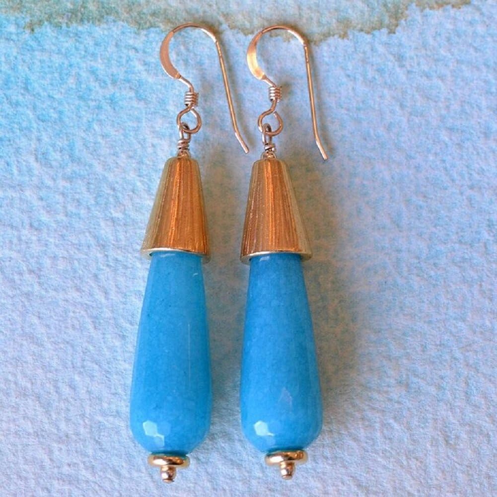 Annabelle Earrings in Teal