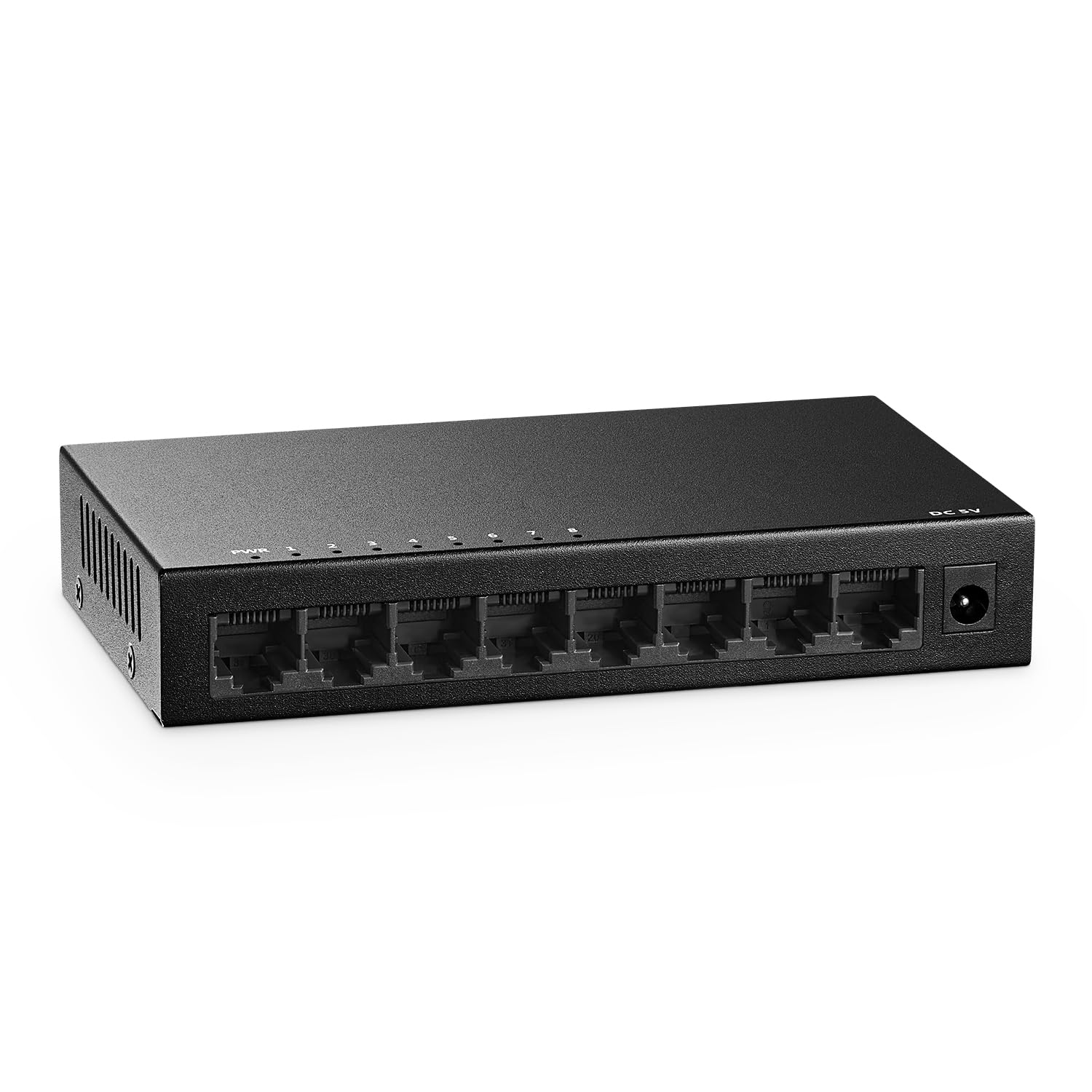 Photo 1 of ***PARTS ONLY*** ***NONFUNCTIONAL*** MokerLink 8 Port Gigabit Unmanaged Ethernet Switch, 8 x 100/1000Mbps Ports, Home Office Network Hub Splitter, Metal Desktop & Wall Mount Network Switch