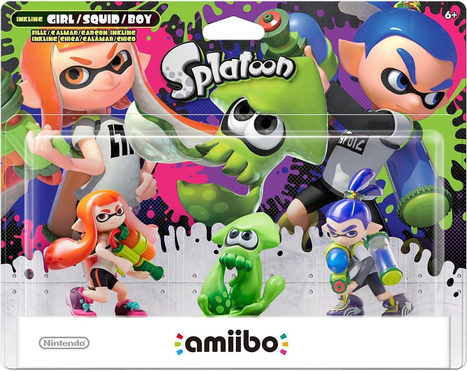 Nintendo amiibo スプラトゥーンシリーズ イカ 任天堂の商品画像