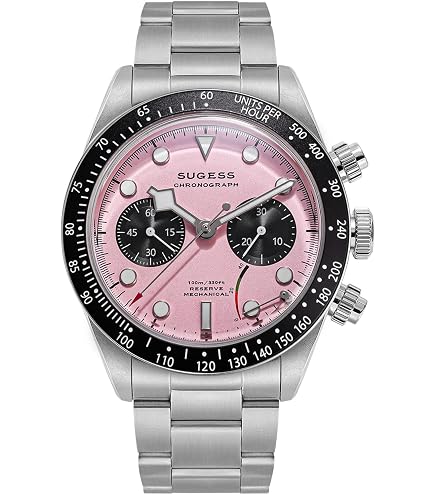 Amazon.com: Sugess Seagull ST1902 Panda 38mm White Blue