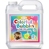 Lulu Home Bubble Concentrated Refill 67.6 fl oz | 2L Bubble Refill for All Toys, Wands &amp; Machines, Dilutes to 5 Gallons, Ideal for Kids' Parties &amp; Giant Bubbles