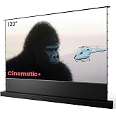 AWOL VISION 120" Motorized ALR Floor Rising Projector Screen for Ultra Short Throw Projector, Projector Screen for Home Theater, 4K/8K Ultra HD, 95% Ambient Light Reduction, ALR-F220C
