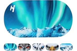 Hytiland Ski Goggle Cover Sleeve, Snowboard Goggles Microfiber Protective Lens Scratch Dust Protection for Alpine Touring