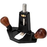 Router Plane Handheld Woodworking Tool for Tuning Joinery Cutting Dados Grooves Mortise for Surface Smoothing, Quick Adjust with Depth Stop Bench Planer Flat Bottom Edged, Mini Portable DIY Woodcraft
