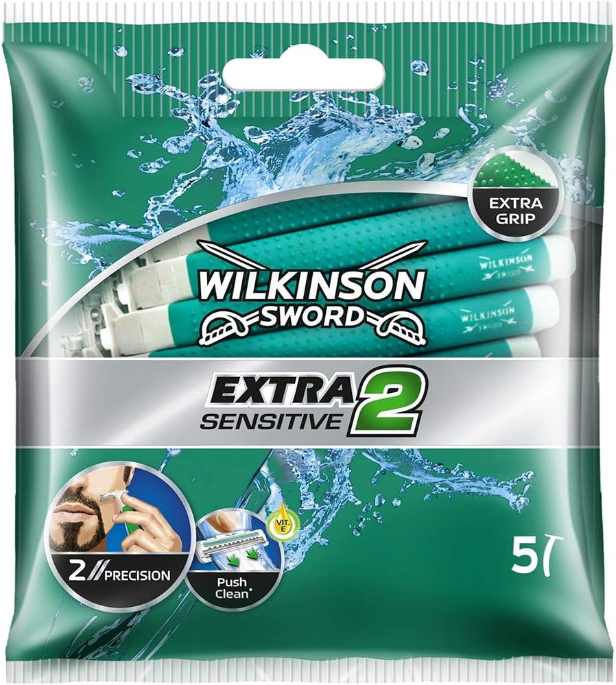Wilkinson Sword Extra II Sensitive Male Disposable Razors 5