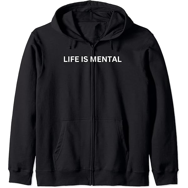 トップス MENTAL SUPPORT ZIP HOODIE Amazon.com: Mental Health Support It's Okay To Talk About
