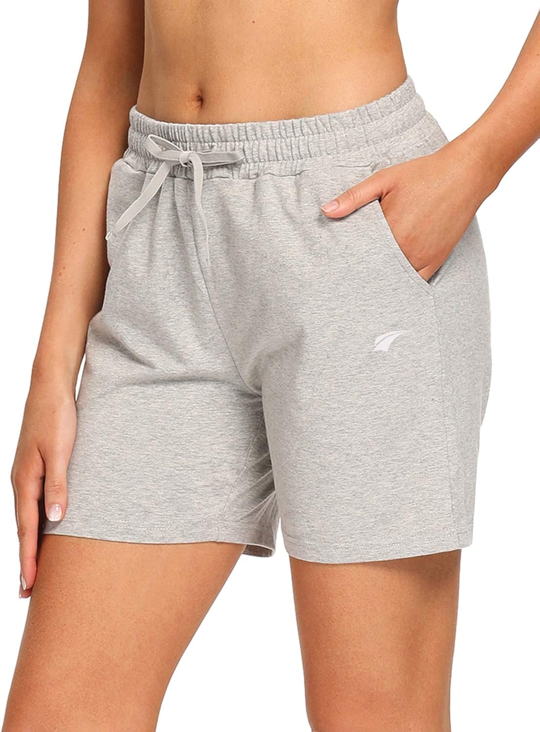 EZRUN Women's Lounge Bermuda Shorts Workout Activewear Gym
