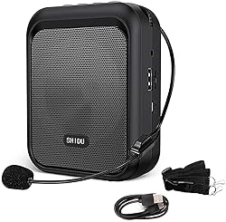 SHIDU Mini Voice Amplifier Portable Rechargeable