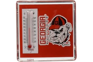 GAME DAY OUTFITTERS NCAA Georgia Bulldogs Magnetic Lucite Thermometer