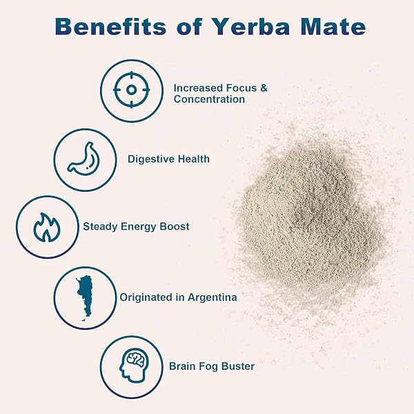 YERBA MATE PEACH MANGO TEA – SUPER CALM YERBA MATE – LOW SUGAR CONTENT, CLEAN ENERGY WITH NO CRASH – STAY REFRESHED AND FOCUSED THROUGHOUT THE DAY – IDEAL FOR HEALTH ENTHUSIASTS – 30 SERVINGS
