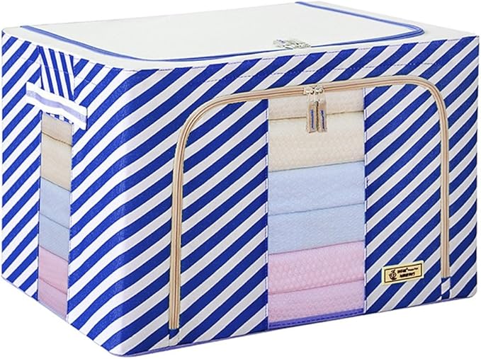 Life Caja de Almacenamiento de Acero Reforzado, guardarropa casero con