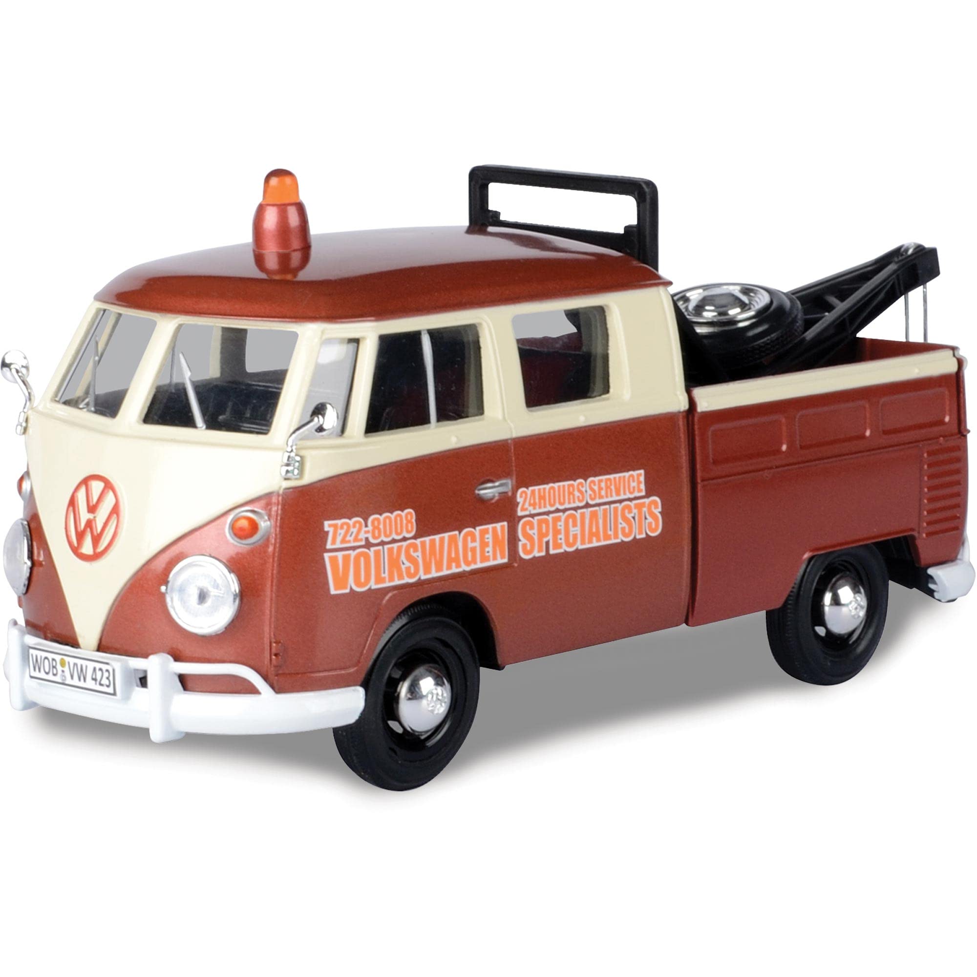 Motormax - Miniature Collection Car, 79585BR, White/Brown