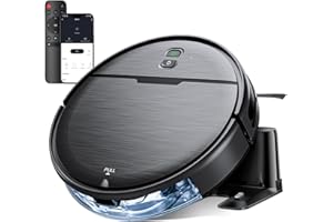 IMARTINE Robot Vacuum and Mop Combo, 2 in 1 Robotic Vacuums Cleaner with WiFi/App, Robot Vacuum with Water Tank, Strong Suction, Schedule, Self-Charging, Quiet, for Hard Floor, Pet Hair, Low Pile Carpet