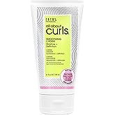 ALL ABOUT CURLS Smoothing Cream | For Curly Hair Styling | Moisturize, Define & Enhance Texture | Reduce Frizz & Boost Shine | Controllable Definition | Vegan & Cruelty Free | Sulfate & Paraben Free