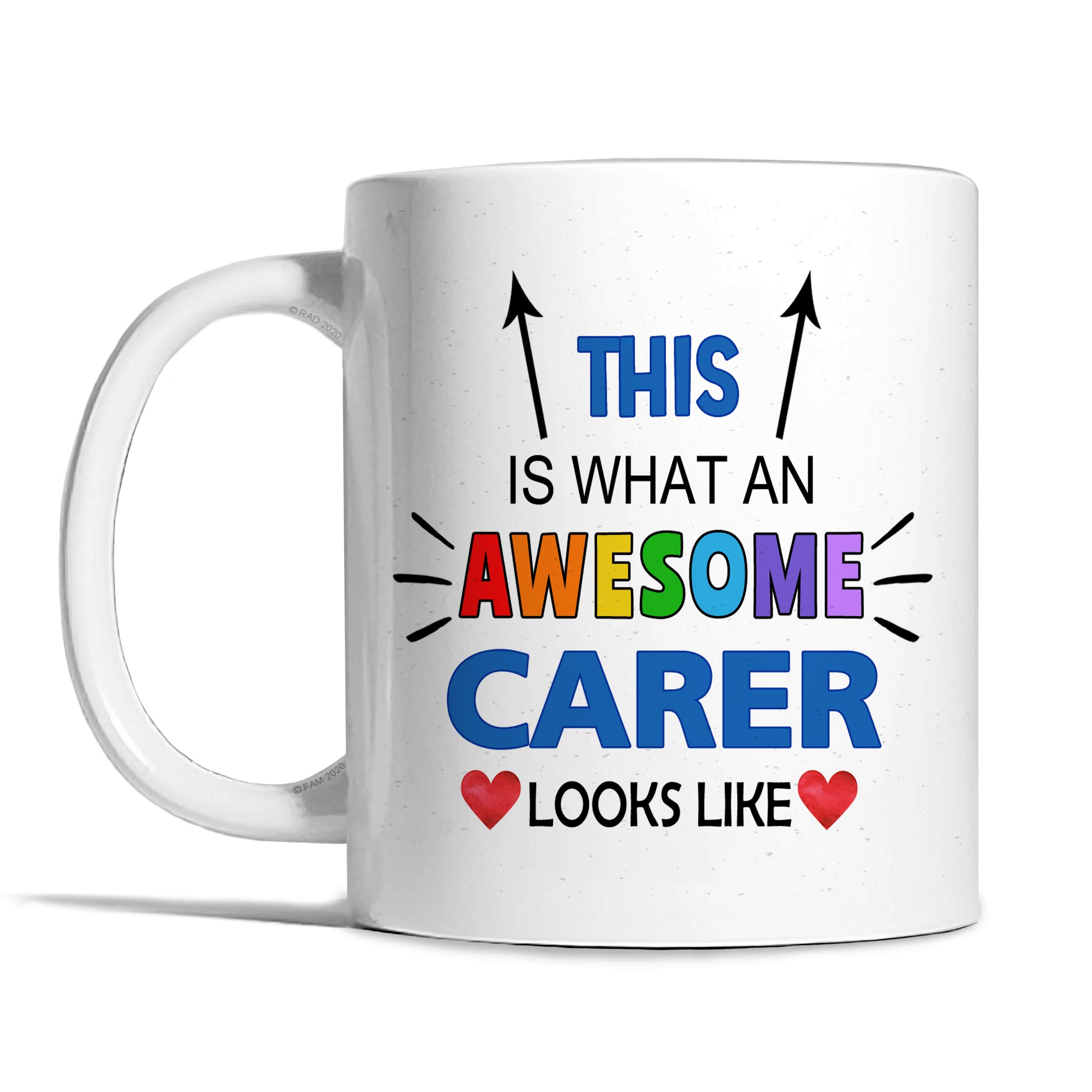 Risk-A Designs Awesome Carer Mug - Thank You Keyworker Gift