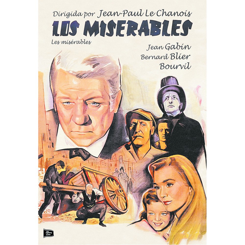 Film Avec Jean Gabin Et Bernard Blier Les Miserables (1958) [Import]: Amazon.de: Bernard Blier, Bourvil, Jean