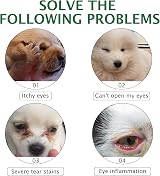 BODY JUICE OIL Dog Eye Drops 60ml Antibacterial Eye Care for Dogs Cats view 3