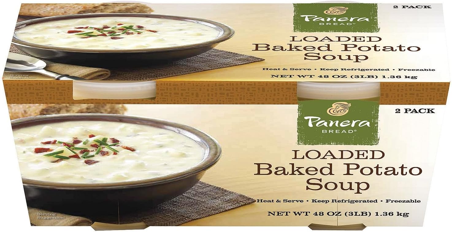 Panera Bread Loaded Baked Potato Soup (24 oz. tubs, 2 pk.) (pack of 2)