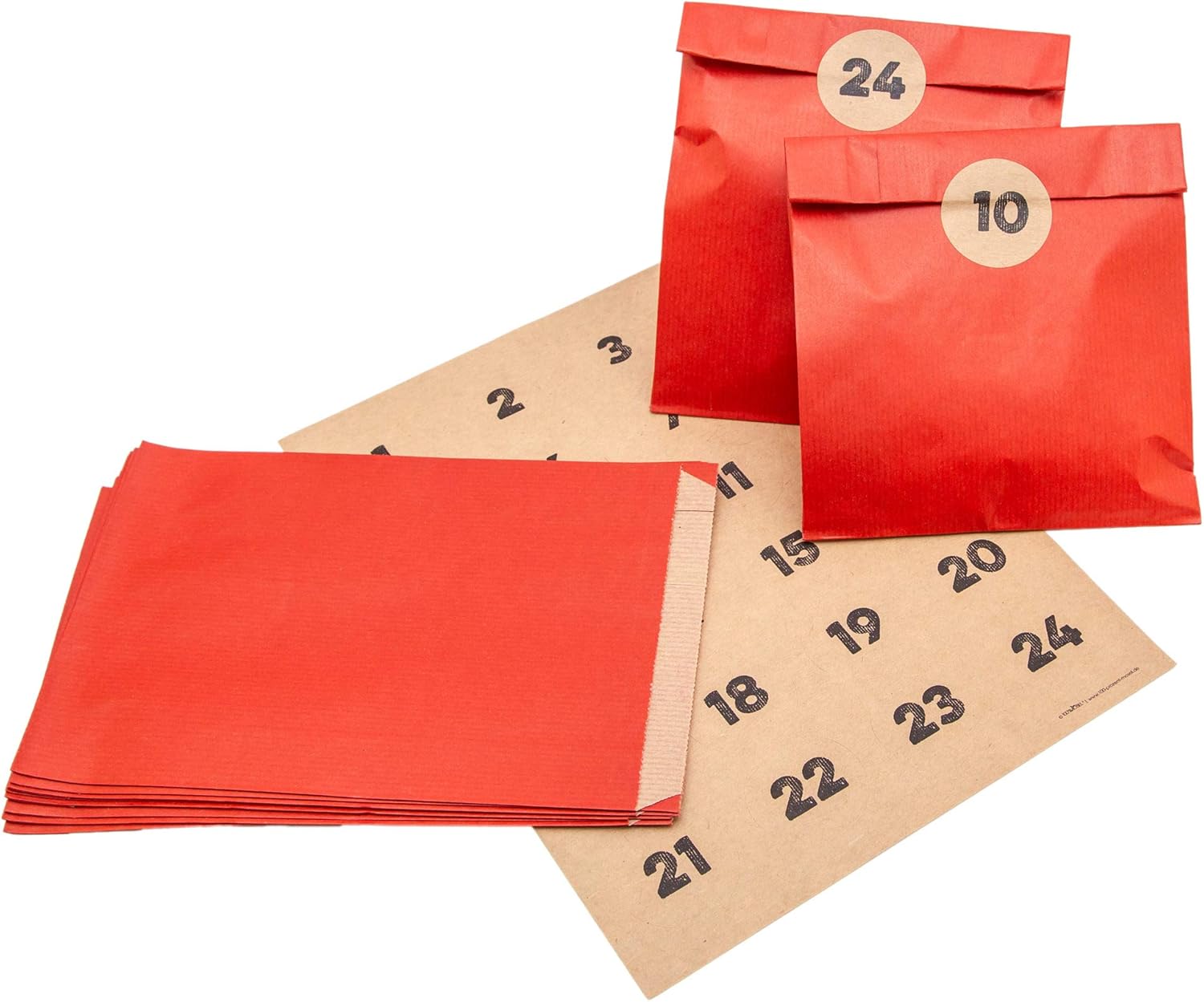 Sacs En Papier Kraft A Remplir Pour Fete Anniversaire De Mariage Cadeaux De Noel Set De Boites Calendrier De Lavent Diy Avec Autocollants Ulikey 24 Calendrier De Lavent Calendriers De L Avent Decoration