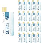 Tzone Temperature Data Logger USB with PDF Report 20 Packs | Temp Recorder,Disposable Thermometer Recording,for Transit Sensitive-goods Transport Medical Storage,Datalogger 60 Days