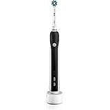 Oral-B Black Pro 1000 Power Rechargeable Electric Toothbrush Powered by Braun