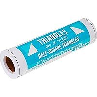 Trangles On A Roll 3 Fnshed. Make Half Square Trangles Easy, Fast