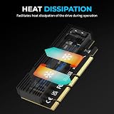SABRENT M.2 NVMe to PCIe x16 Adapter with Aluminum Heatsink EC-TFPE view 5