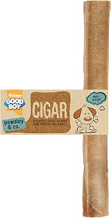 Good Boy Rawhide Cigars Dog Chews 25 Pack Natural Hide 125mm 15mm view 2