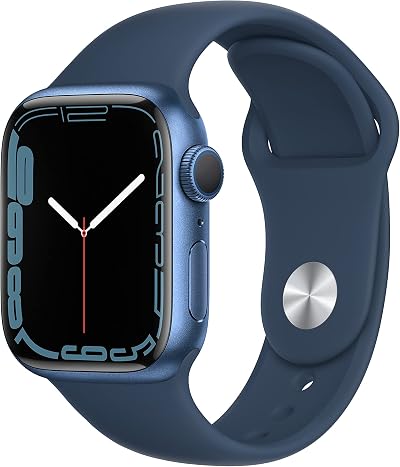 Apple Watch Series 7 GPS 41mm Blue Aluminium Abyss Blue Band