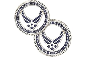 JOYGULLS U.S. Air Force Core Values Challenge Coin