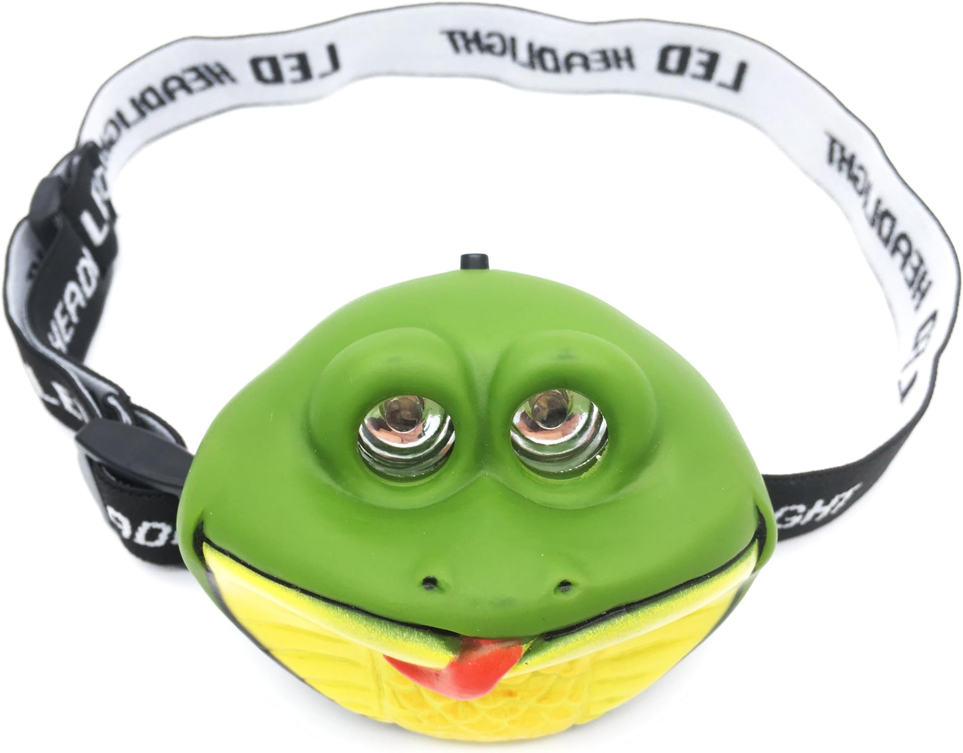 Animal LED Children's Head Torch Camping Light Bright Lamp Kids Night Headlamp Headlight(Snake)