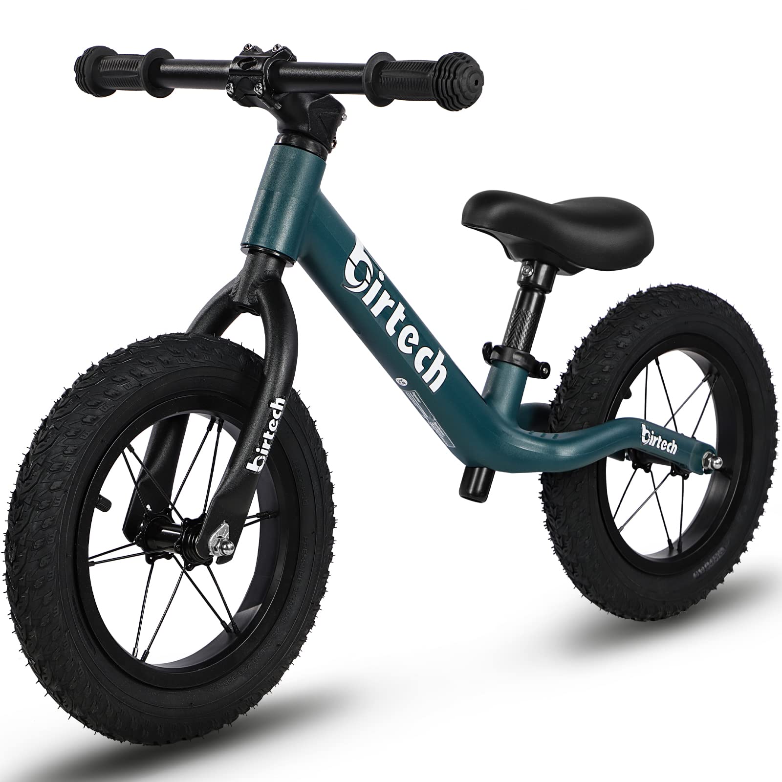 12" Balance Bike for 2, 3, 4, 5, 6 Year Old Boys