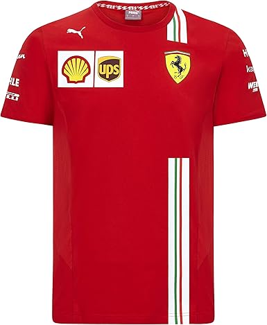 camiseta masculina ferrari