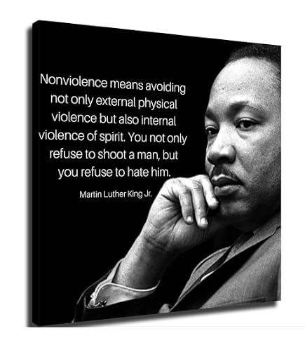 "Injustice Anywhere..." MLK Quote Bumper Sticker - 5 Inch Vinyl Decal, Waterproof & Made In USA