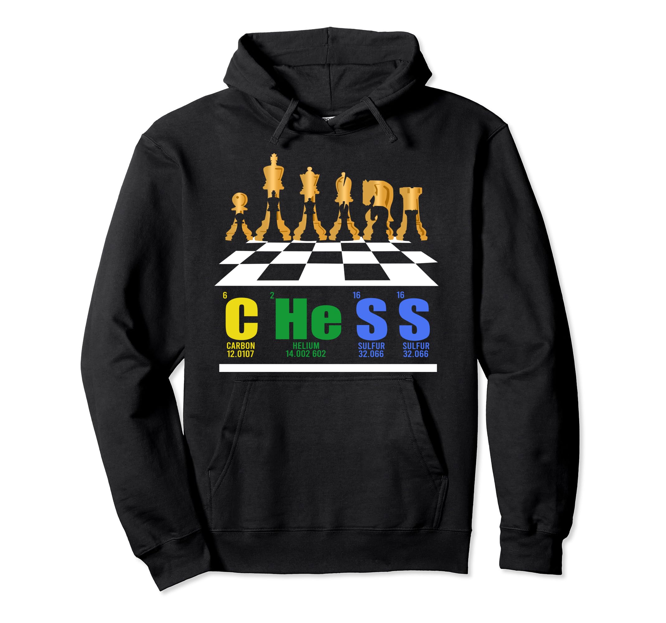 Chess genius - chemical formula Pullover Hoodie