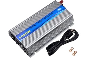 Y&H 1000W Grid Tie Inverter Stackable MPPT Pure Sine Wave DC15-28V Solar Input AC90-140V Output for 12V Solar Panel