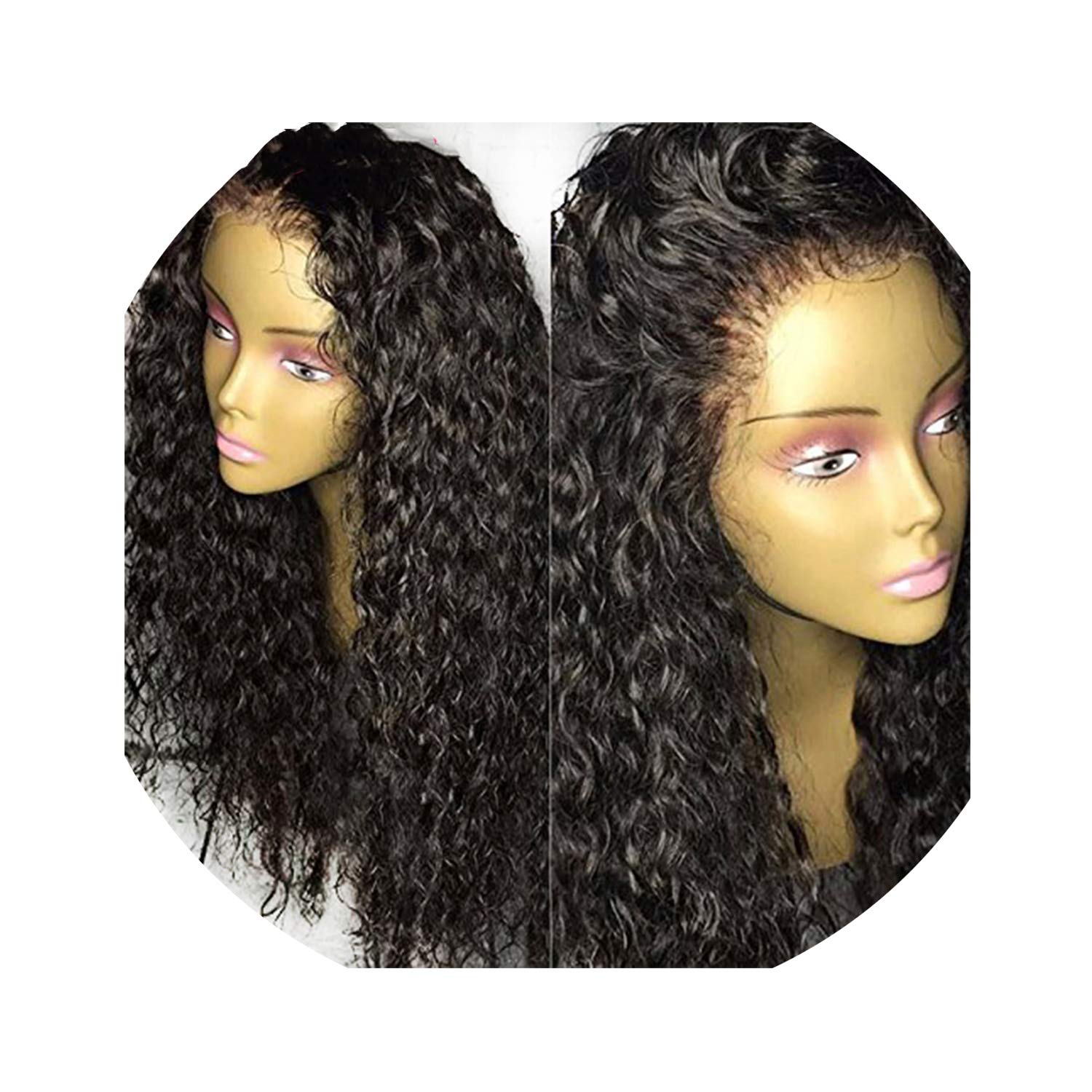 Amazon Com Curly 360 Lace Frontal Wigs Human Hair Wig Store