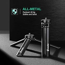 Zeadio Metal Mini Tripod, Max Load