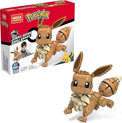 Mega Construx Pokemon Jumbo Eevee 