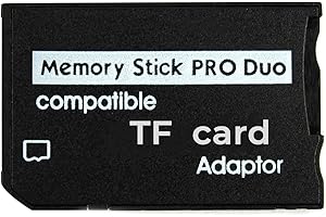 WQDMKE Micro USB TF Card to Memory Stick Adapter for Sony Camera and PSP