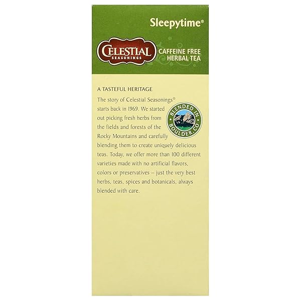 CELESTIAL SEASONINGS SLEEPYTIME HERBAL TEA, 25 TEA BAGS