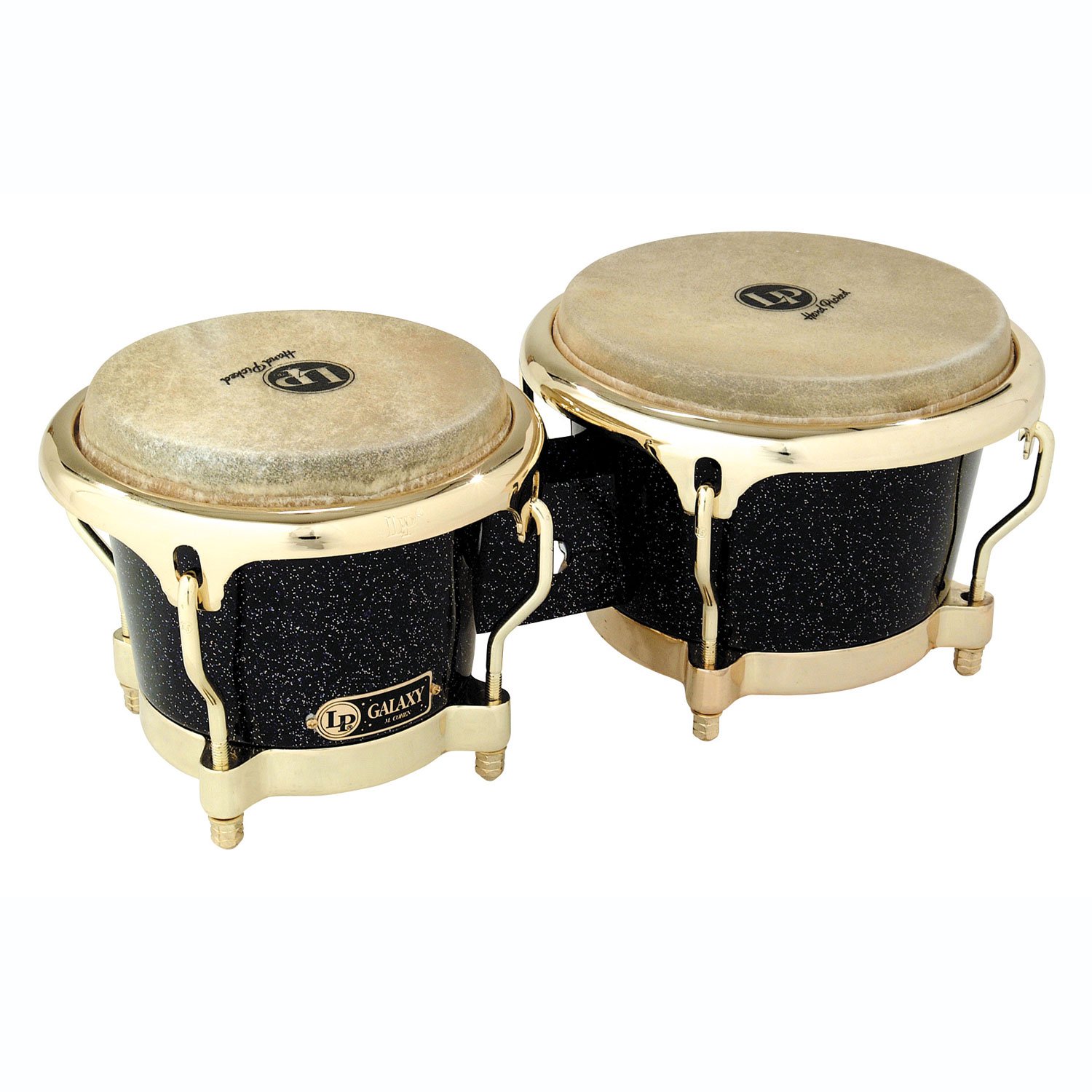 LP Latin Percussion Giovanni Galaxy Fiberglass Bongo Gold Hardware LP794X