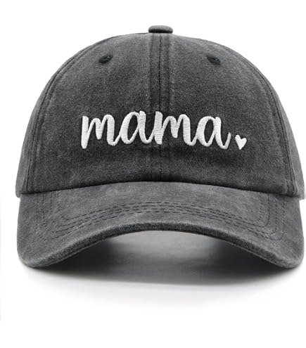 MANMESH HATT New Mom Gifts for Women, Funny Mama Baseball 