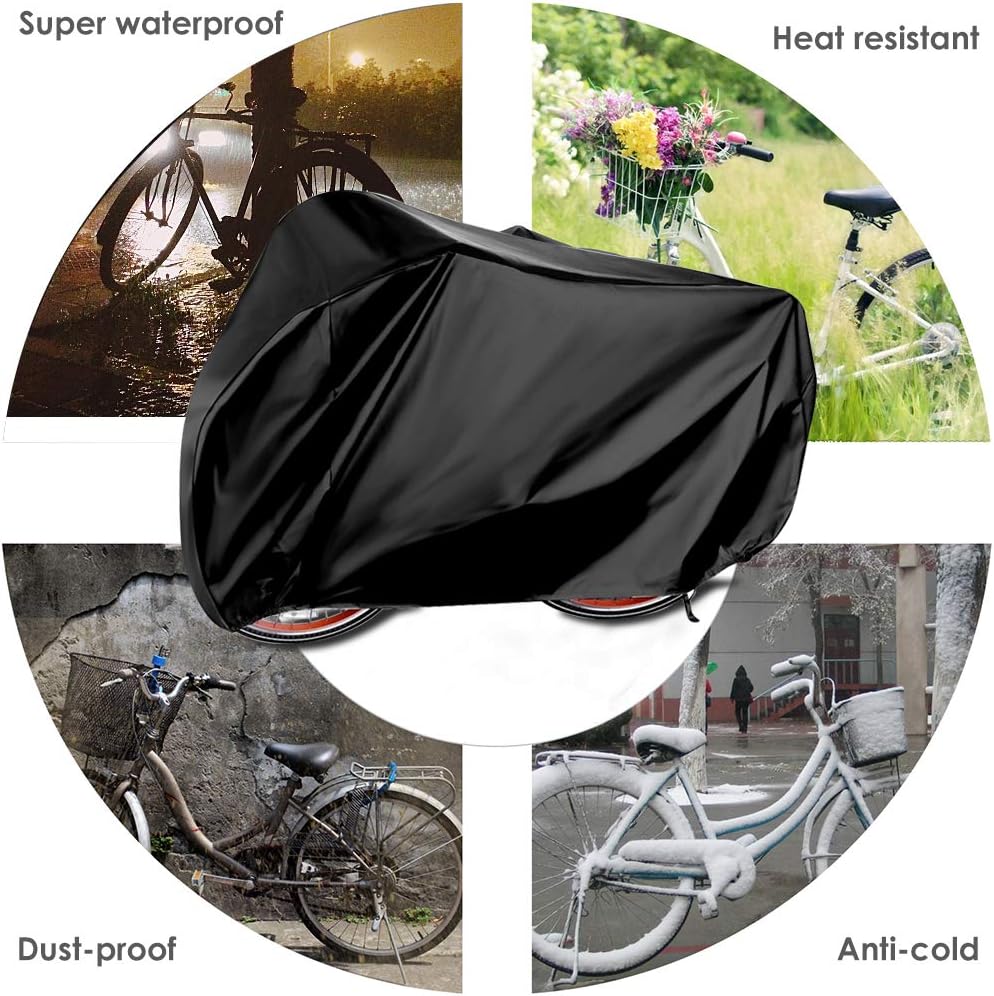 HAUEA Copertura Biciclette da Esterno Telo Copribici Impermeabile Anti  Polvere Sole Pioggia Vento Protezione UV Copri Bicicletta per Montagna  Strada Crociera e Biciclette Ibride Custodie per bici Accessori  berjaya.edu.my