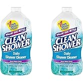 2 Set / Clean+Shower++No+Scent+Basin+Tub+and+Tile+Cleaner++60+oz.+Liquid
