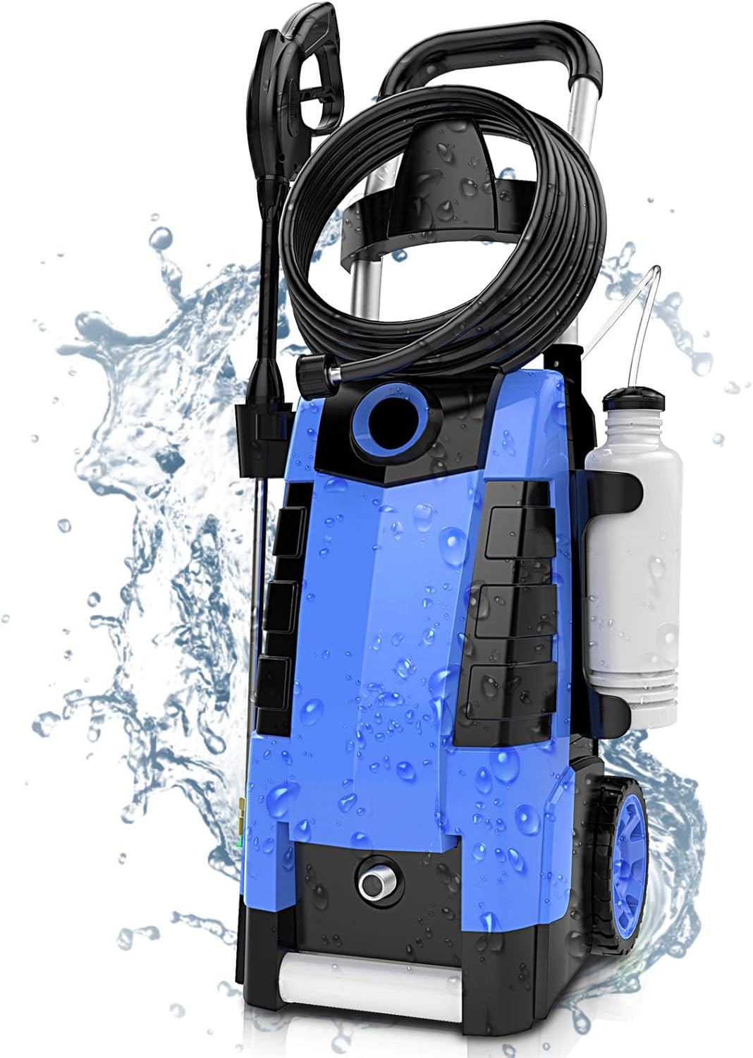 TEANDE 3800PSI Electric Pressure Washer, 3800PSI High Pressure Washer for Cars Fences Patios Garden Cleaning, 2.8GPM 1800W Power Washer : Garden & Outdoor