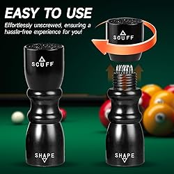 Vastarsky 3-in-1 Cue Tip Tool, Professional Pool