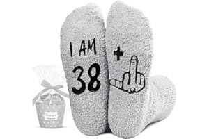 HAPPYPOP Birthday Gifts Ideas for Men - Socks for 40 Year Old Man, Funny Birthday Gifts for Him in 30s