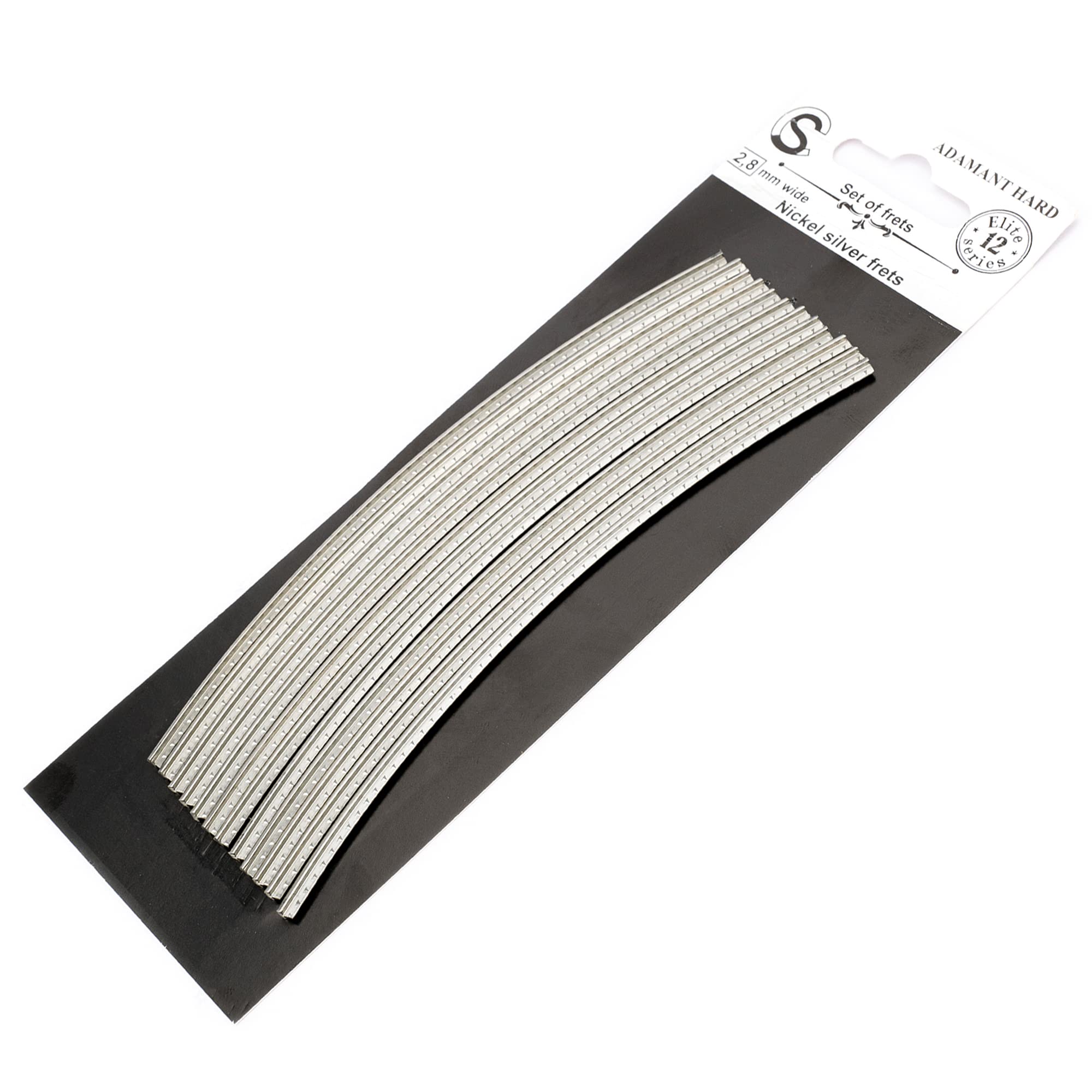 Sintoms E280140 Elite Series Nickel Silver Extra Hard 2.8mm Jumbo Fret Wire Set for Ibanez ESP Jackson Hard Rock Metal Guitar
